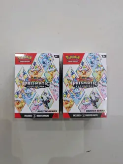 ✨ Pokemon TCG Prismatic Evolutions Booster Bundle X2 | New and Sealed ✨ - Image 1