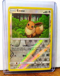 POKEMON EEVEE 166/236 REVERSE HOLO COSMIC ECLIPSE LP - Image 5