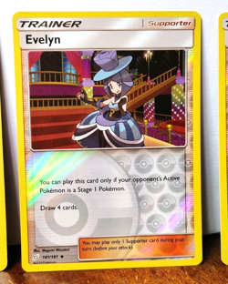POKEMON EVELYN DANA MORGAN NITA REVERSE HOLOS BATTLE CHATELAINES SISTERS TEAM UP - Image 3