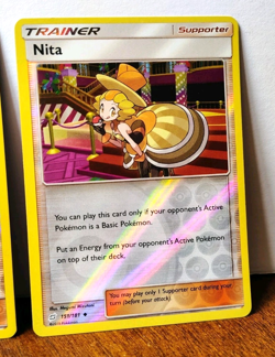 POKEMON EVELYN DANA MORGAN NITA REVERSE HOLOS BATTLE CHATELAINES SISTERS TEAM UP - Image 5