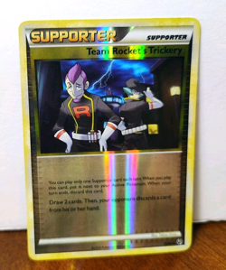 POKEMON TEAM ROCKET'S TRICKERY 78/90 REVERSE HOLO UNDAUNTED MP-HP - Image 1