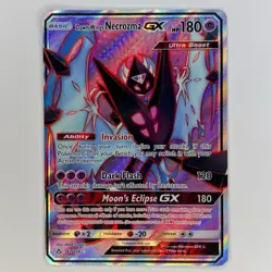 Pokemon Dawn Wings Necrozma GX 143/156 - Full Art SM Ultra Prism Holo Rare (LP) - Image 2