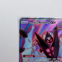 Pokemon Dawn Wings Necrozma GX 143/156 - Full Art SM Ultra Prism Holo Rare (LP) - Image 4