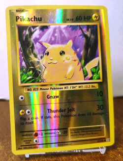 POKEMON PIKACHU 35/108 REVERSE HOLO XY EVOLUTIONS MP-LP - Image 1