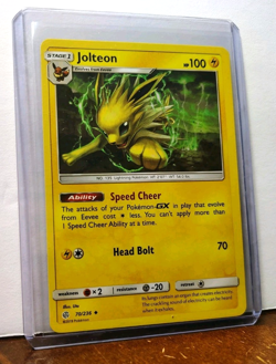 POKEMON JOLTEON 70/236 COSMIC ECLIPSE LP - Image 5