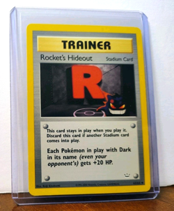 POKEMON ROCKET'S HIDEOUT 63/64 TRAINER NEO REVELATION MP GENGAR - Image 5
