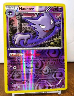 POKEMON HAUNTER 59/162 REVERSE HOLO BREAKTHROUGH LP-NM - Image 1
