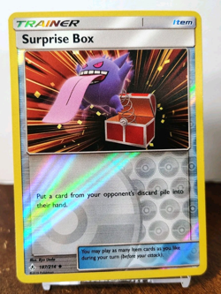 POKEMON SURPRISE BOX 187/214 REVERSE HOLO UNBROKEN BONDS GENGAR LP - Image 1