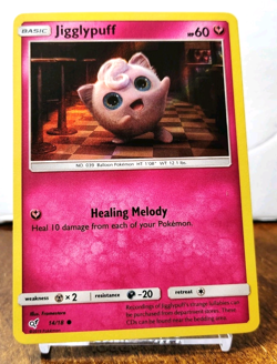 POKEMON JIGGLYPUFF 14/18 HOLO DETECTIVE PIKACHU NM NEAR MINT - Image 1