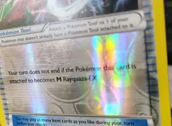 POKEMON RAYQUAZA SPIRIT LINK 87/108 REVERSE HOLO TRAINER ROARING SKIES LP - Image 5