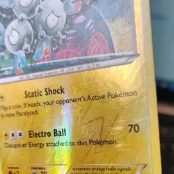 POKEMON MAGNETON 53/162 REVERSE HOLO BREAKTHROUGH MP-LP TOMOKAZU KOMIYA - Image 5