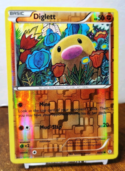 POKEMON DIGLETT 38/83 REVERSE HOLO GENERATIONS LP TOMOKAZU KOMIYA - Image 1