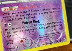 POKEMON HAUNTER 59/162 REVERSE HOLO BREAKTHROUGH MP-LP - Image 5