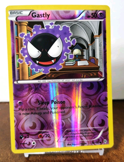 POKEMON GASTLY 58/162 REVERSE HOLO BREAKTHROUGH LP - Image 1