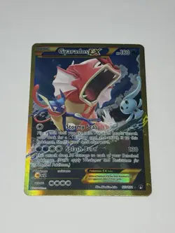 Red Gyarados EX 123/122 Secret Rare 2016 Pokemon Card TCG XY Breakpoint MP/LP - Image 1