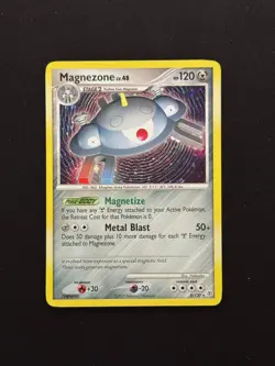 Magnezone 8/130 Diamond and Pearl Holo Pokemon Card LP - Image 1