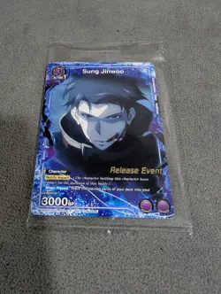 Union Arena-Solo Leveling Release Event & participation card- sung jinwoo - Image 2