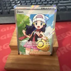 Pokemon TCG Dawn Full Art Supporter Card 118/094 - Image 1