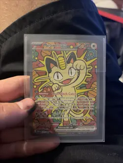 Meowth Ex Full Art Pokemon TCG Perfect Order Card - Image 1