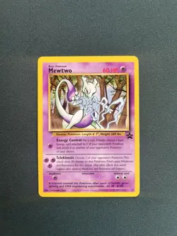 Pokemon Mewtwo TCG Card 12/53 WOTC Promo - Image 1