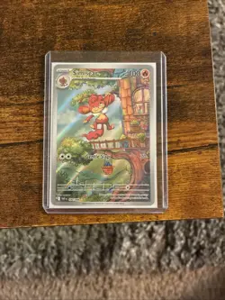 Simisear White Flare Holo Pokemon TCG Card Illustration 100/086 SV - Image 1