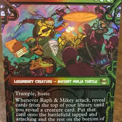 Teenage Mutant Ninja Turtles, Raph & Mikey, Troublemakers - Foil - Image 4