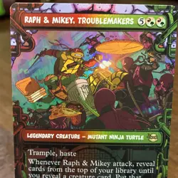 Teenage Mutant Ninja Turtles, Raph & Mikey, Troublemakers - Foil - Image 5