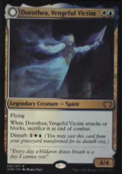 Dorothea, Vengeful Victim - Innistrad: Crimson Vow: #235, MTG Nm R162 - Image 1