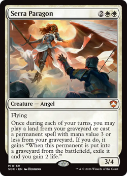 Serra Paragon - 169 - SOC - Near Mint - MTG - Image 1