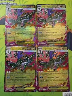 Mega Dragalge EX 065/086 Pokemon 4-Card Lot - Image 1