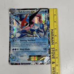 Pokemon Ash-Greninja EX XY133 Promo - JUMBO / OVERSIZED Card - READ - Image 1
