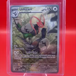 Pokemon Unfezant 150/086 Sv: Black Bolt Holo Illustration Rare 2025 English - Image 1