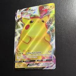 Pikachu VMax 044/185 Pokemon Vivid Voltage Ultra Rare Full Art New - Image 2