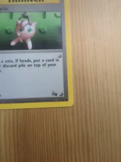 1st Edition Recycle 61/62 Pokemon TCG Fossil Trainer Common LP - Image 4