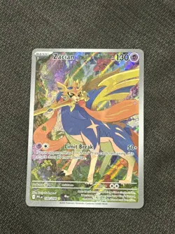 Zacian 100/094 Illustration Rare Pokemon TCG Phantasmal Flame PFL NM Near Mint - Image 1