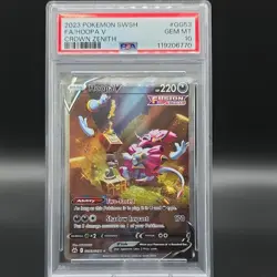 Pokemon Hoopa V PSA 10 Crown Zenith Galarian Gallery GG53/GG70 FA Holo EN - Image 1