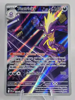 Toxtricity 103/094 Me02: Phantasmal Flames Holo Full Art IR Pokemon - NM - Image 1