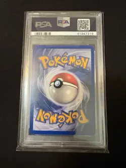 PSA 8 - Pokemon MAGIKARP 52/110 Reverse Holo - LEGENDARY COLLECTION - Fireworks - Image 2
