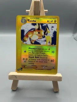 Pokemon Raichu Expedition Base Set 61/165 Reverse Holo Rare - Image 1