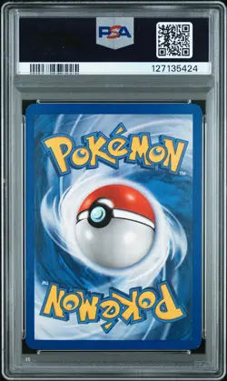 2004 POKEMON EX TEAM MAGMA VS TEAM AQUA #94 SUICUNE EX-HOLO PSA 8 - Image 2