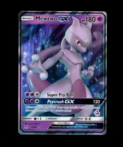 2019 Pokemon BATTLE ACADEMY MEWTWO GX FULL ART HOLO 31/68 NM! - Image 1