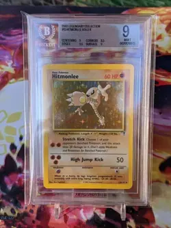 Pokemon Legendary Collection Holo Hitmonlee #13/110 BGS 9 MINT - Image 1