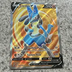 The Pokemon Company Lucario V SWSH213 Sword & Shield Promo Full Art Holo 210HP - Image 1
