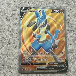 The Pokemon Company Lucario V SWSH213 Sword & Shield Promo Full Art Holo 210HP - Image 3