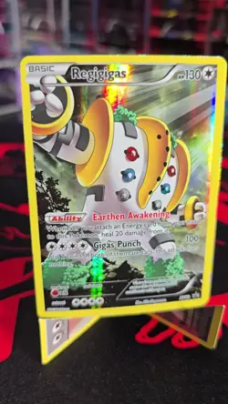 Regigigas XY82 Pokemon Black Star Promo NM - Image 2