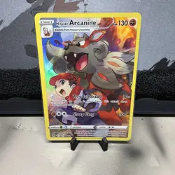 2022 Pokemon TCG Hisuian Arcanine Lost Origin Trainer Gallery TG08/TG30 Holo - Image 1
