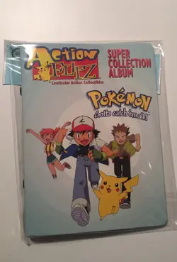 Pokemon Series 1 Sticker Album Vintage 1999 Factory Sealed Includes 12 Pages - Image 1