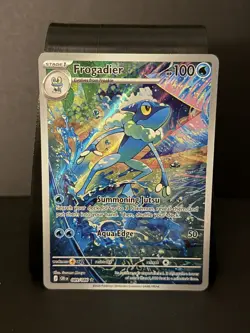 Frogadier 89/86 Chaos Rivals Rare Full Art Holo Pokemon TCG NM - Image 1