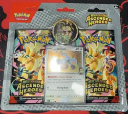 Pokemon TCG Ascended Heroes 2-Pack Blister Larry's Komala Factory Sealed New - Image 2