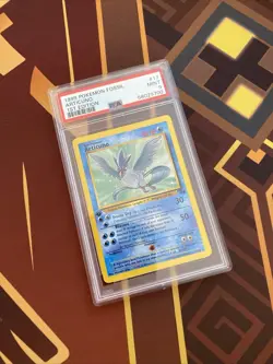 1999 Pokemon Fossil Articuno MINT 1st Edition PSA 9 - Image 1
